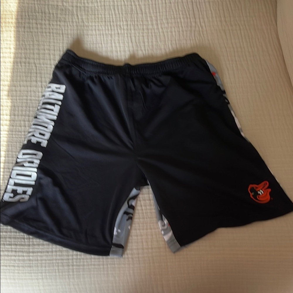 Baltimore Orioles Black Shorts Youth XL